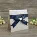 Lace Greeting Card with Butterfly Bow Decoration Foiling Invitation Customized 
